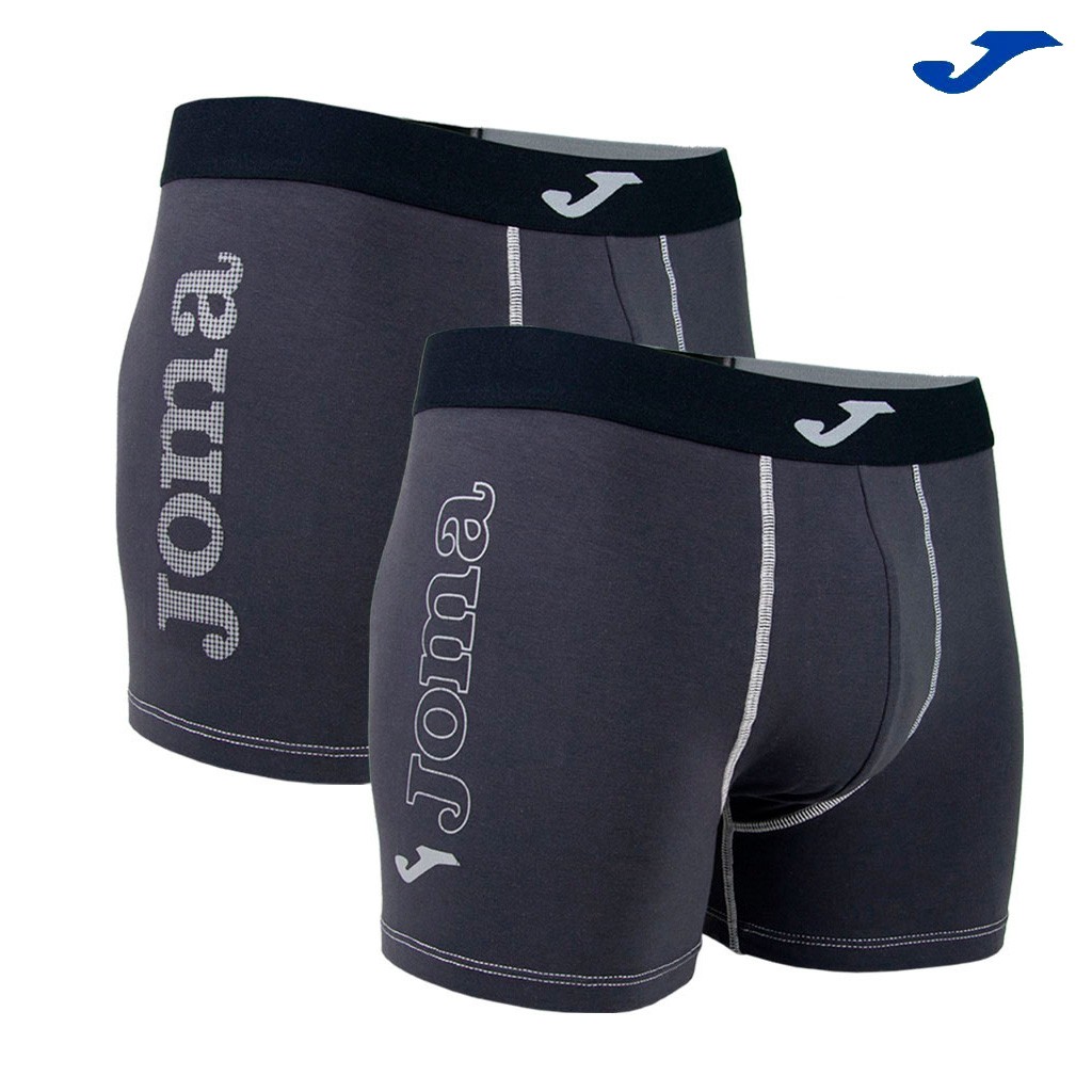 B&oacute;xer hombre logos laterales pack 2 goma vista