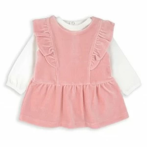 Vestido pichi bebe con camiseta manga larga
