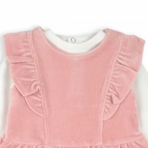 Vestido pichi bebe con camiseta manga larga