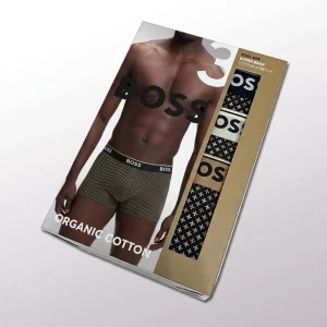 B&oacute;xer hombre x3 con goma vista geometric