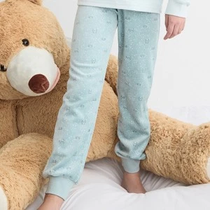 Pijama juvenil manga larga estampado