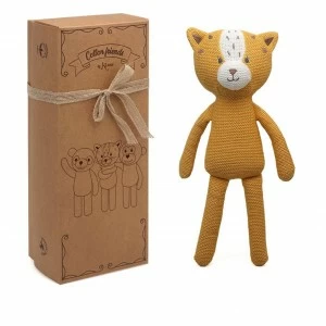 Peluche tigrecito de crochet de algod&oacute;n 100% 