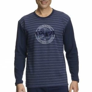 Pijama hombre manga larga rayas