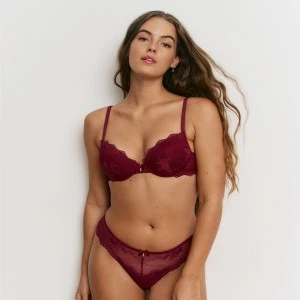 Conjunto lencero mujer encaje floral