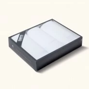 Estuche regalo de 3 pa&ntilde;uelos hombre.