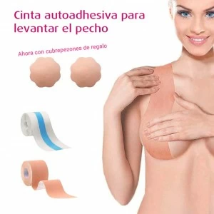 Cinta adhesiva para levantar el pecho liftytape