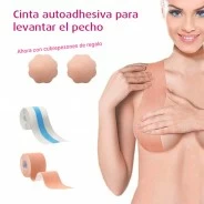 Cinta adhesiva para levantar el pecho liftytape