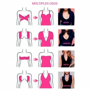 Cinta adhesiva para levantar el pecho liftytape