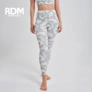 Legging estampado largo microfibra talle alto