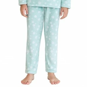 Pijama largo ni&ntilde;a coralina estampado