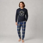 Pijama hombre tejido algod&oacute;n