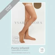 Panty infantil 15 denier fresco y transparente