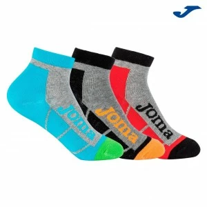 Calcet&iacute;n deportivo tobillero bajo ni&ntilde;o pack x3