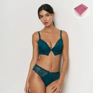 Conjunto lencer&iacute;a mujer encaje