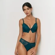 Conjunto lencer&iacute;a mujer encaje