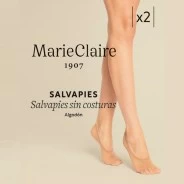 Salvapies mujer de algd&oacute;n sin costuras pack x2