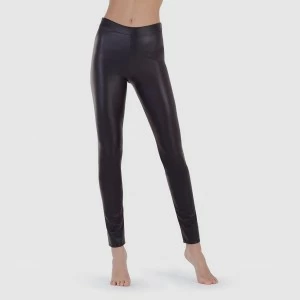 Leggings efecto cuero ajustados