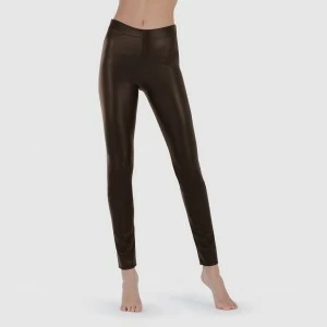 Leggings efecto cuero ajustados