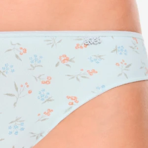 Braga bikini microfibra estampado florecillas