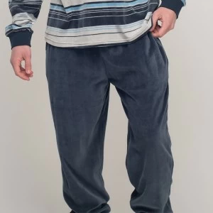 Pijama hombre tundosado rayas