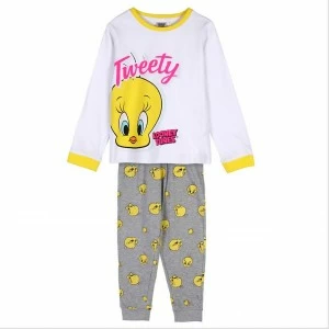 Pijama infantil manga larga algod&oacute;n Tweety