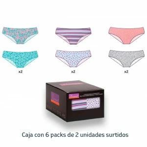Braga bikini mujer pack x2 microfibra