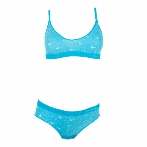 Conjunto Interior ni&ntilde;a top y braga seamless