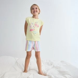 Pijama algod&oacute;n ni&ntilde;a manga orta 