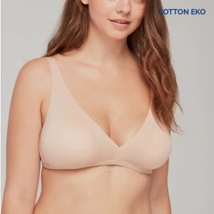 Sujetador triangular sin aro Algod&oacute;n EKO undies