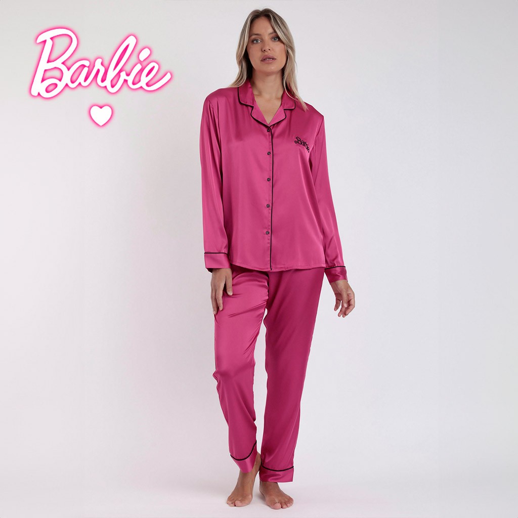 Pijama camisero mujer estilo Barbie