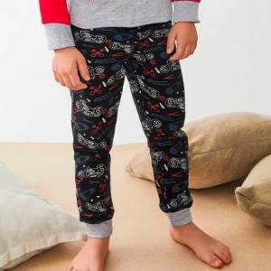 Pijama infantil manga larga algod&oacute;n
