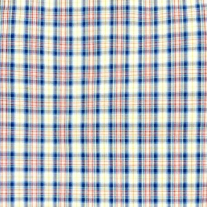 Pijama hombre abierto tela cuadros manga larga