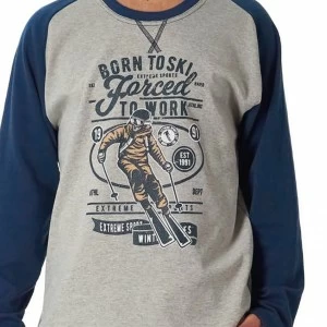 Pijama hombre manga larga Ski