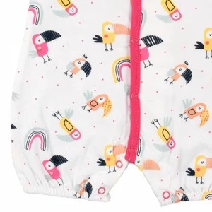 Pelele beb&eacute; sin mangas estampado
