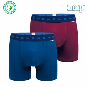 B&oacute;xer hombre algod&oacute;n org&aacute;nico elastico pack x2