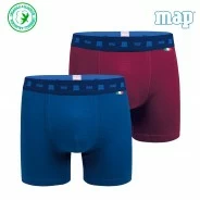 B&oacute;xer hombre algod&oacute;n org&aacute;nico elastico pack x2