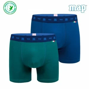 B&oacute;xer hombre algod&oacute;n org&aacute;nico elastico pack x2