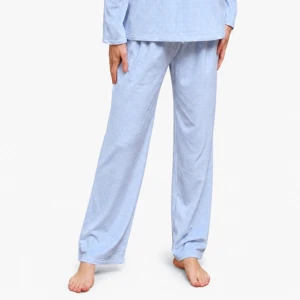 Pijama mujer estampado cuello botones
