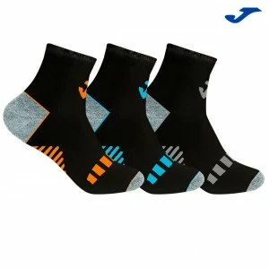 Calcet&iacute;n tobillero alto hombre pack x 3 deportivo