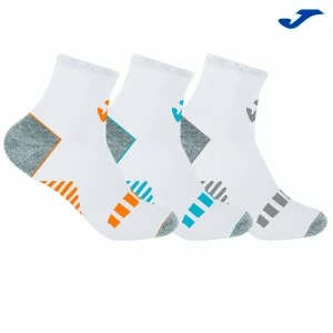 Calcet&iacute;n tobillero alto hombre pack x 3 deportivo