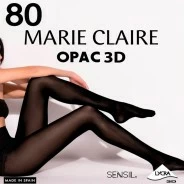 Panty lycra 3D sin demarcaci&oacute;n 80 den.