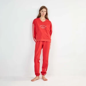 Pijama mujer deportivo rojo