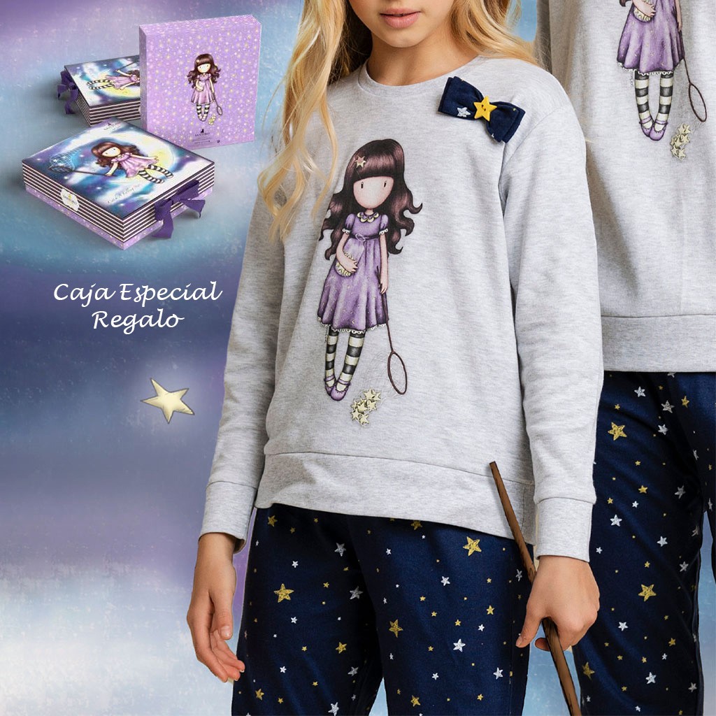 Pijama algodón niña Catch a Falling Star