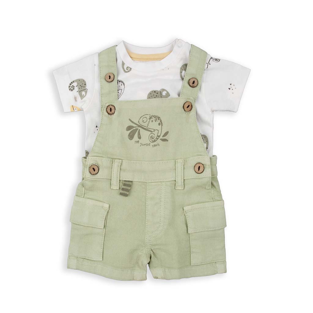 Conjunto bebe peto safari