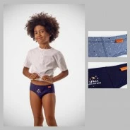 Slip ni&ntilde;o pack 2 algod&oacute;n estampado