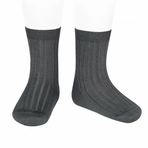 Calcetines basicos de canal&eacute; algod&oacute;n