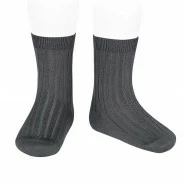 Calcetines basicos de canal&eacute; algod&oacute;n