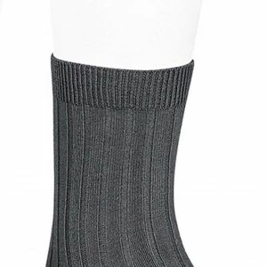 Calcetines basicos de canal&eacute; algod&oacute;n