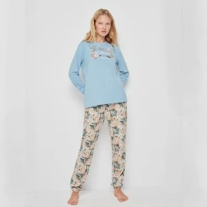 Pijama mujer algod&oacute;n estampado Gisela