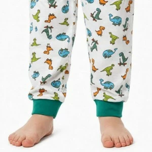 Pijama infantil estampado dinosaurios